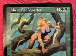 MTG Mirri, Cat Warrior x1 LP ~Exodus (Magic the Gathering)*Free Shipping* - Image 3