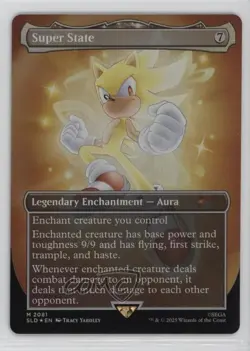 Secret Lair X Sonic: Friends & Foes - Super State Foil Magic: Drop Series #2081 - Image 1