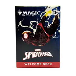 Magic The Gathering MTG Spiderman Miles Morales Marvel Welcome Deck Green - Image 1