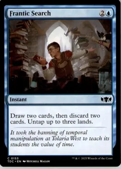 Frantic Search C Commander: Tarkir: Dragonstorm 153 NM - Image 1