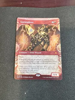 Stormsplitter (Showcase) #319 (Foil) (NM) Bloomburrow BLB Magic MTG - Image 1