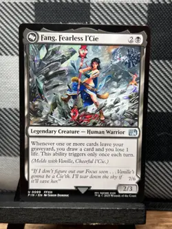 MTG TCG: Fang, Fearless I'Cie 99, Final Fantasy - Image 1