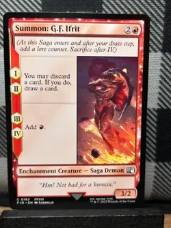 MTG TCG: Summon: G.F. Ifrit 163, Final Fantasy - Image 1