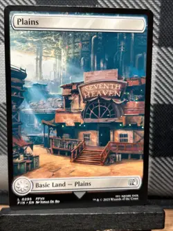 MTG TCG: Plains 295 (Full Art), Final Fantasy - Image 1