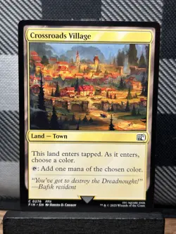MTG TCG; Crossroads Village 276, Final Fantasy - Image 1