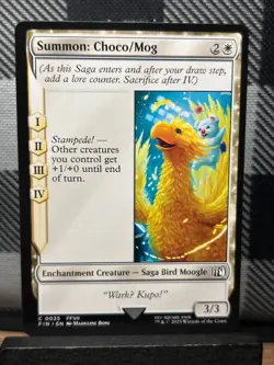 MTG TCG: Summon: Choco/Mog 35, Final Fantasy - Image 1