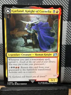 MTG TCG: Garland, Knight Of Cornelia 221, Final Fantasy - Image 1