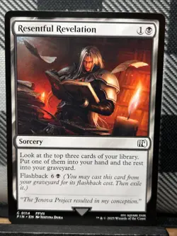 MTG TCG: Resentful Revelation 114, Final Fantasy - Image 1