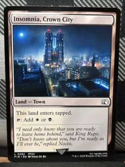 MTG TCG: Insomnia, Crown City 282, Final Fantasy - Image 1