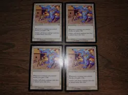Noble Stand x4 - Nemesis - Magic the Gathering MTG 4x Playset - Image 1