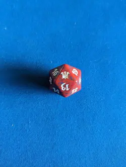 Magic the Gathering d20 SPINDOWN Red 1x MtG Innistrad - Image 1