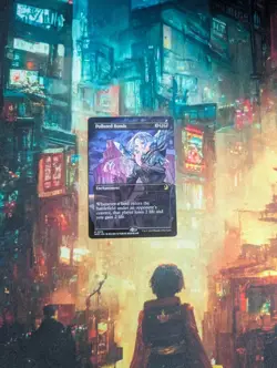 Polluted Bonds (Anime Borderless) Wilds of Eldraine: Enchanting Tales Regular NM - Image 1