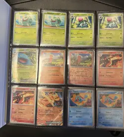 Pokemon Scarlet & Violet 151 Complete 1-165 Set Binder Included - Image 2
