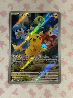 Pokemon TCG Pikachu 27 Promo Holo NM - Image 1