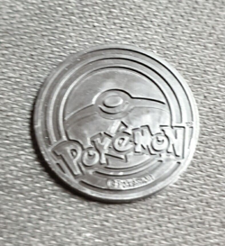 Pokemon TCG Mega Gengar Silver Cracked Ice Holofoil Flipping Coin/Token - Image 4