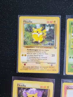 Pokemon Karten Sammlung Starter Schiggy Glutexo Glumanda Pikachu - Exc-Near Mint - Image 2