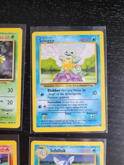 Pokemon Karten Sammlung Starter Schiggy Glutexo Glumanda Pikachu - Exc-Near Mint - Image 5