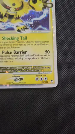 Electivire LV.X 121/123 Pokemon TCG Mysterious Treasures Holo Rare MP - Image 4