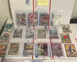 Pokemon TCG LOT OF 18 Illustration Rares, Ultra Rares, Ex, Stamp Promo, & More!! - Image 1