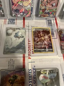 Pokemon TCG LOT OF 18 Illustration Rares, Ultra Rares, Ex, Stamp Promo, & More!! - Image 5