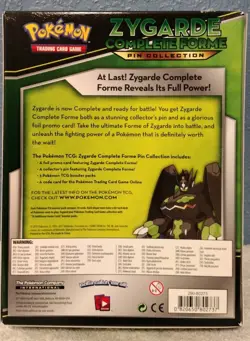 Pokemon TCG - S&M Zygarde Complete Forme Pin Collection Box - 3 Booster Packs - Image 2