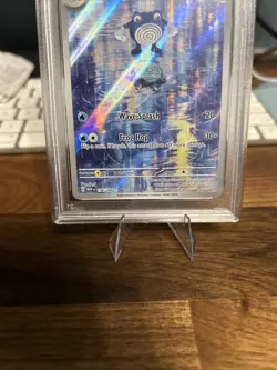 Poliwhirl 176/165 Scarlet & Violet Holo Pokemon TCG Illustration Rare PSA 10 - Image 3