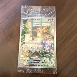 Charmander 044 SVP Obsidian Flames ETB Promo Rare Holo Pokemon TCG NM/M SEALED - Image 1