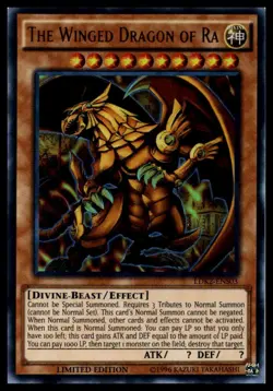 The Winged Dragon of Ra LDK2-ENS03 Limited Edition Ultra Rare YuGiOh - Image 1