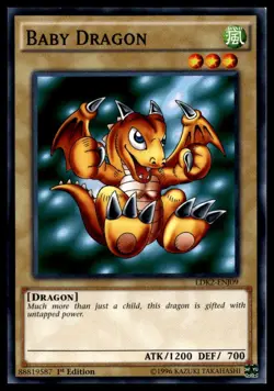 Baby Dragon LDK2-ENJ09 1st Edition YuGiOh - Image 1