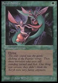 MTG English Scryb Sprites Medium Play Normal Beta - Image 1
