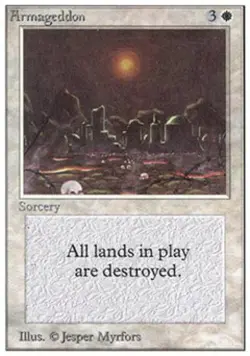 MTG English Armageddon Heavy Play Normal Unlimited - Image 1