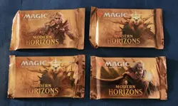 Lot of 4 MTG Modern Horizons Sealed 15 Card Booster Packs - 100% for Charity - Image 1