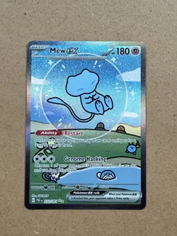 Pokemon TCG Bubble Mew EX Paldean Fates Card 232/091 Near Mint Condition - Image 1