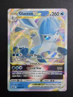Pokemon TCG Glaceon VSTAR - Sword & Shield SWSH197 Promo Card English - Image 1