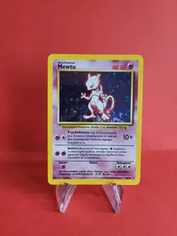 Pokemon Karte/card - Mewtu Mewtwo 10/102 - Base - Holo - Exc-Near Mint - Image 1