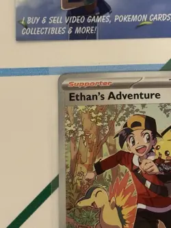 Pokemon Card - Ethan's Adventure 236/182 SIR - Destined Rivals - Mint Condition - Image 3