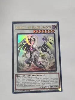 MP24-EN226 Kuibelt the Blade Dragon Ultra Rare 1st Edition YuGiOh Card - Image 1