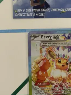 Pokemon TCG Prismatic Evolutions SPC Eevee EX Black Star Promo Card 174 - Image 3
