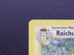 Raichu 14/102 - Base Set Unlimited - WOTC Holo Rare Pokemon Card - Vintage - HP - Image 3