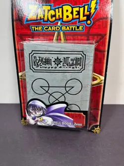 Zatch Bell The Card Battle SPELL BOOK ZENO Card 2005 Bandai Viz TCG - Image 2