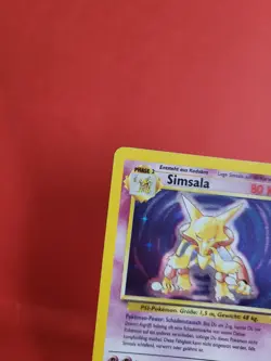 Pokemon Karte/card - Simsala Alakazam 1/102 - Base Set - Holo - Excellent++ - Image 2