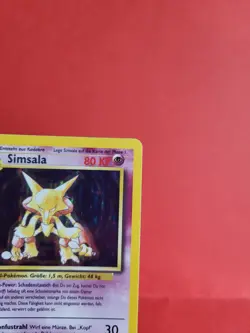 Pokemon Karte/card - Simsala Alakazam 1/102 - Base Set - Holo - Excellent++ - Image 3