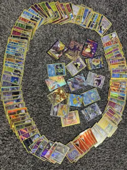 Pokemon 130 Pokemon TCG Trading Cards Collection - Image 1