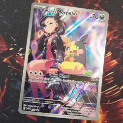Marnie’s Morpeko 206 Sv: Scarlet & Violet Promo Cards Holo *Gem MtU - Image 1