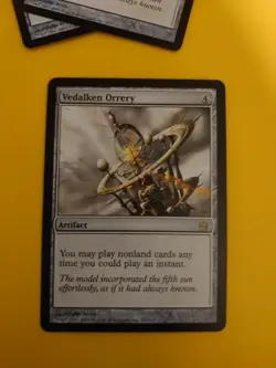 Vedalken Orrery. Rare Artifact Fifth Dawn. MTG Card. - Image 1