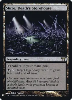 Shizo, Death's Storehouse -Foil Near Mint MTG - Image 1