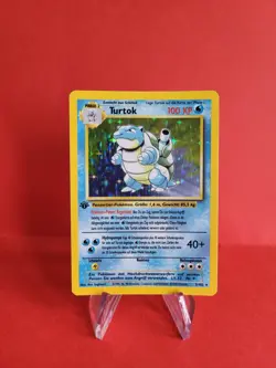 Pokemon Karte/card - Turtok (Blastoise) 2/102 Holo 1. Edition Base - Excellent++ - Image 1