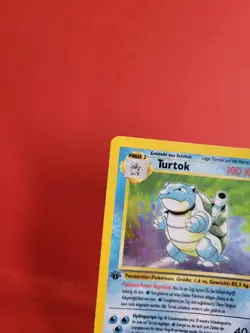 Pokemon Karte/card - Turtok (Blastoise) 2/102 Holo 1. Edition Base - Excellent++ - Image 2