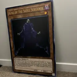 Official Giant Card Oversized King Of The Skull Servants Yu-Gi-Oh! YCS prize - Image 2