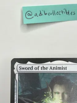 Sword of the Animist #413 Rare - MTG Commander Masters Card - NM - Image 2